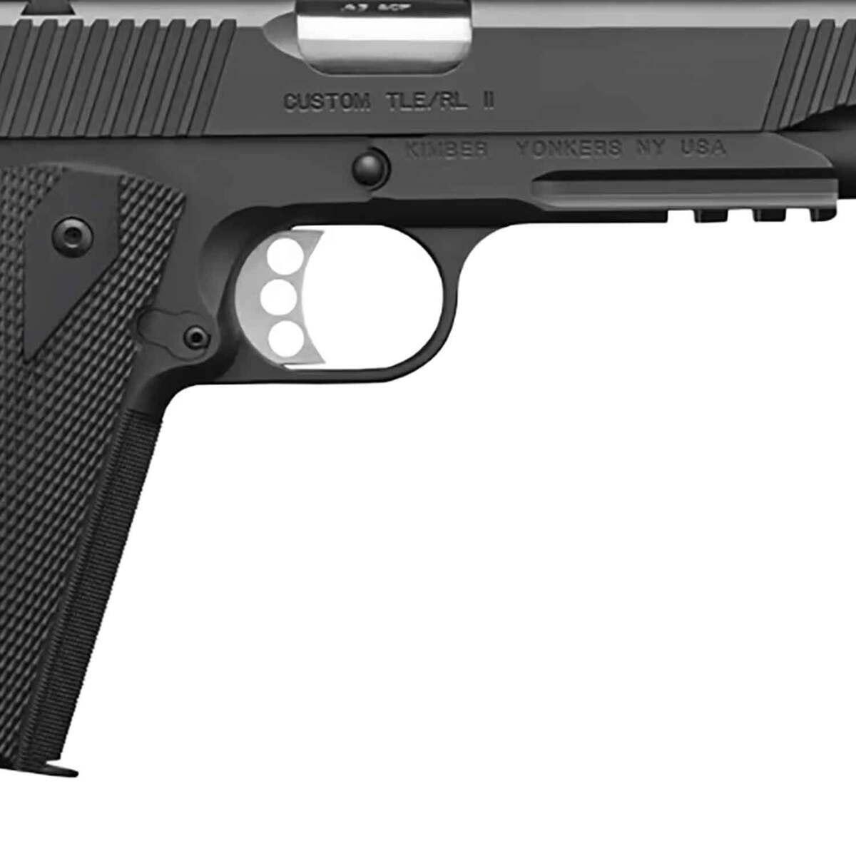 Kimber 1911 Custom TLE/RL II 45 Auto (ACP) 5in Black Pistol - 7+1 Rounds - Image 2