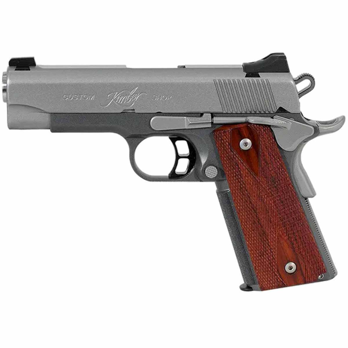 Kimber PRO CDP 9mm Luger 4in Stainless/Rosewood Pistol - 9+1 Rounds - Image 2