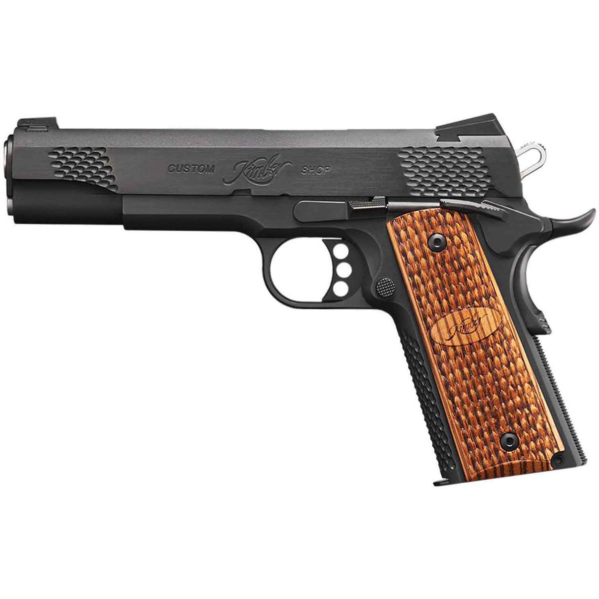 Kimber Raptor II 45 Auto (ACP) 5in Brush Polished Black/Wood Pistol - 8+1 Rounds - Image 2