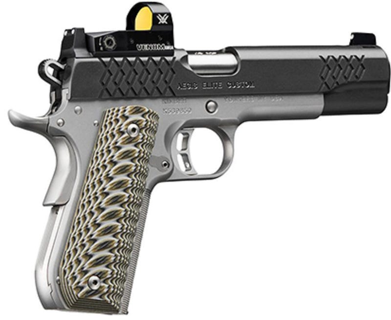 Kimber Aegis Elite Custom Stainless / Black 9mm 5" Barrel 9-Rounds Vortex Red Dot