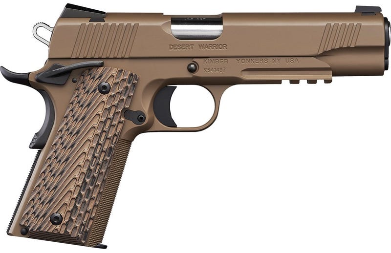 Kimber Desert Warrior Desert Tan .45 ACP 5" Barrel 7-Rounds Kimber Desert Warrior Desert Tan .45 ACP 5" Barrel 7-Rounds - 1911 - Miami Shooters Supply
