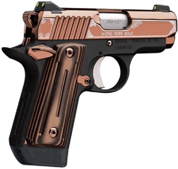 Kimber Micro 9 Rose Gold .380 ACP 2.75" Barrel 7-Rounds