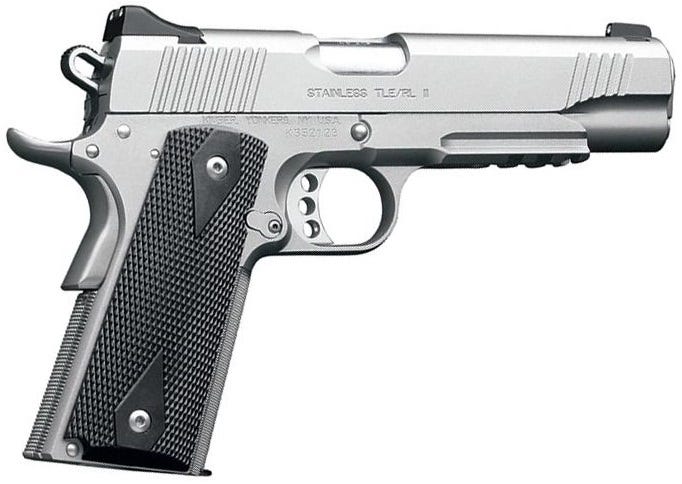 Kimber TLE II Stainless .45 ACP 5" Barrel 8-Rounds Adjustable Sights