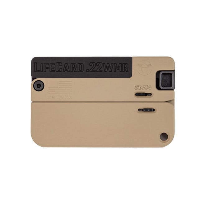 Trailblazer Firearms LifeCard Flat Dark Earth .22 Mag 2.5" Barrel 1-Rounds