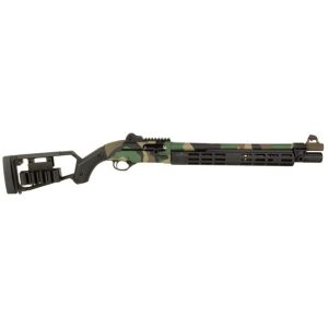 Langdon Tactical Tech 1301 Tactical M81 Woodland 12 GA 18.5" Barrel 7-Rounds