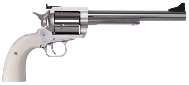 Magnum Research BFR Stainless .500 Linebaugh 7.5" Barrel 5-Rounds White Grips