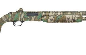 Mossberg 500 Super Bantam Mossy Oak Greenleaf 20 GA 22" Barrel 5-Rounds w/ Holosun HS407K