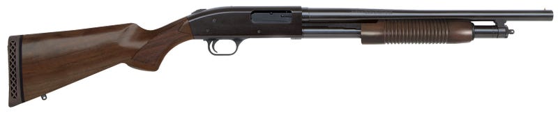 Mossberg 500 Retrograde Walnut 12 GA 18.5" Barrel 3"-Chamber 5-Rounds