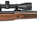 Mossberg Patriot Walnut .243 Win 22" Barrel 5-Rounds Vortex Crossfire II Scope