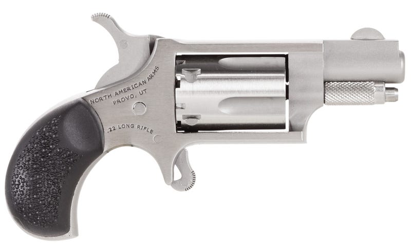 North American Arms Mini-Revolver Stainless .22 LR 1.125" Barrel 5-Rounds Carry Combo