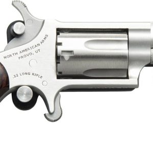 North American Arms Mini-Revolver Stainless .22 LR 1.125" Barrel 5-Rounds Belt Buckle