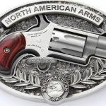 NAA Mini Revolver Stainless .22 LR 1.125" Barrel 5-Rounds Oval Enclosed Belt Buckle
