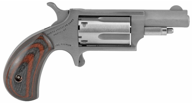 North American Arms Mini Revolver Stainless .22 Mag 1.625" Barrel 5-Rounds