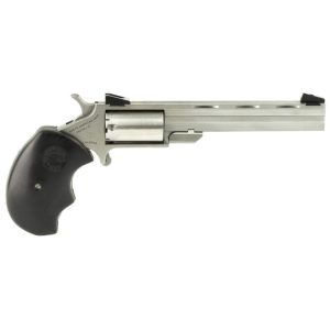 North American Arms Mini-Master Stainless .22 Mag / .22 LR 4" Barrel 5-Rounds CA Compliant