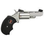 North American Arms Black Widow with Adjustable Sights 22 WMR (22 Mag) 2in Stainless Revolver - 5 Rounds