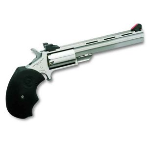 North American Arms Mini Master 22 WMR (22 Mag) 4in Stainless Revolver - 5 Rounds