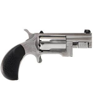 North American Arms Sentinel Conversion 22 Long Rifle/22 WMR (22 Mag) 1.5in Stainless Steel Revolver - 5 Rounds