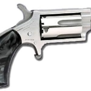 North American Arms Mini-Revolver Stainless .22 Mag 1.125" Barrel 5-Rounds Black Pearl Grips