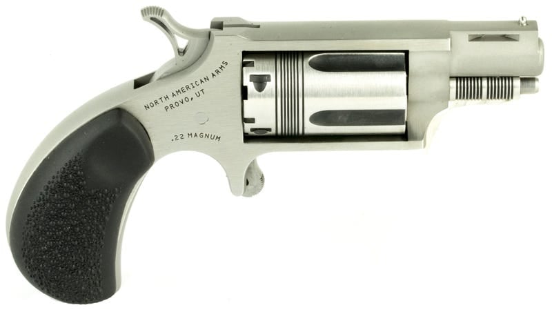 North American Arms Wasp Stainless .22 LR / .22 Mag 1.625" Barrel 5-Rounds Convertible