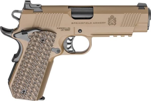 Springfield Armory TRP Commander Coyote Brown .45 ACP 4.25" Barrel 7-Rounds