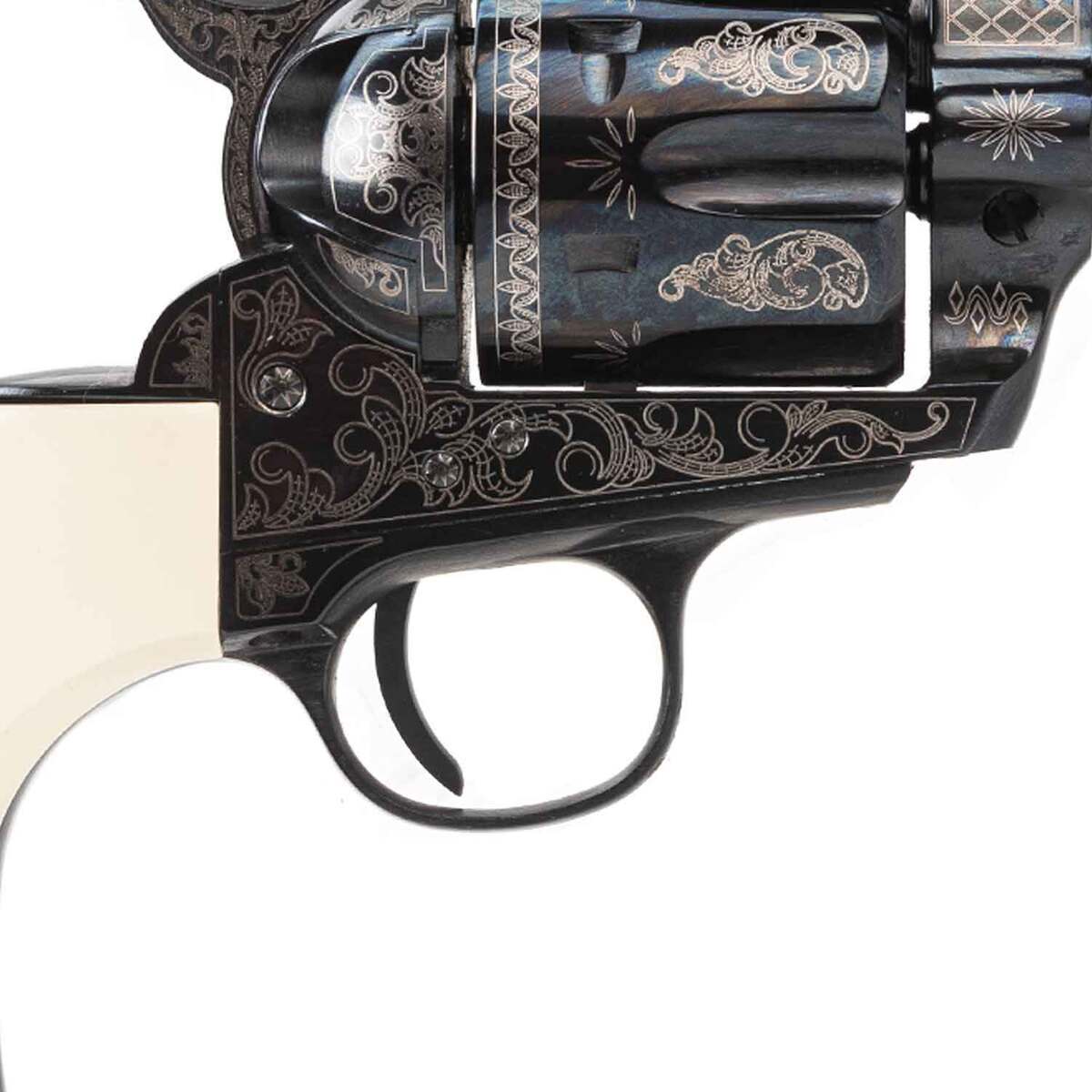 Pietta 1873 Great Western II Liberty 9mm Luger 3.5in Blued Revolver - 6 Rounds - Image 3