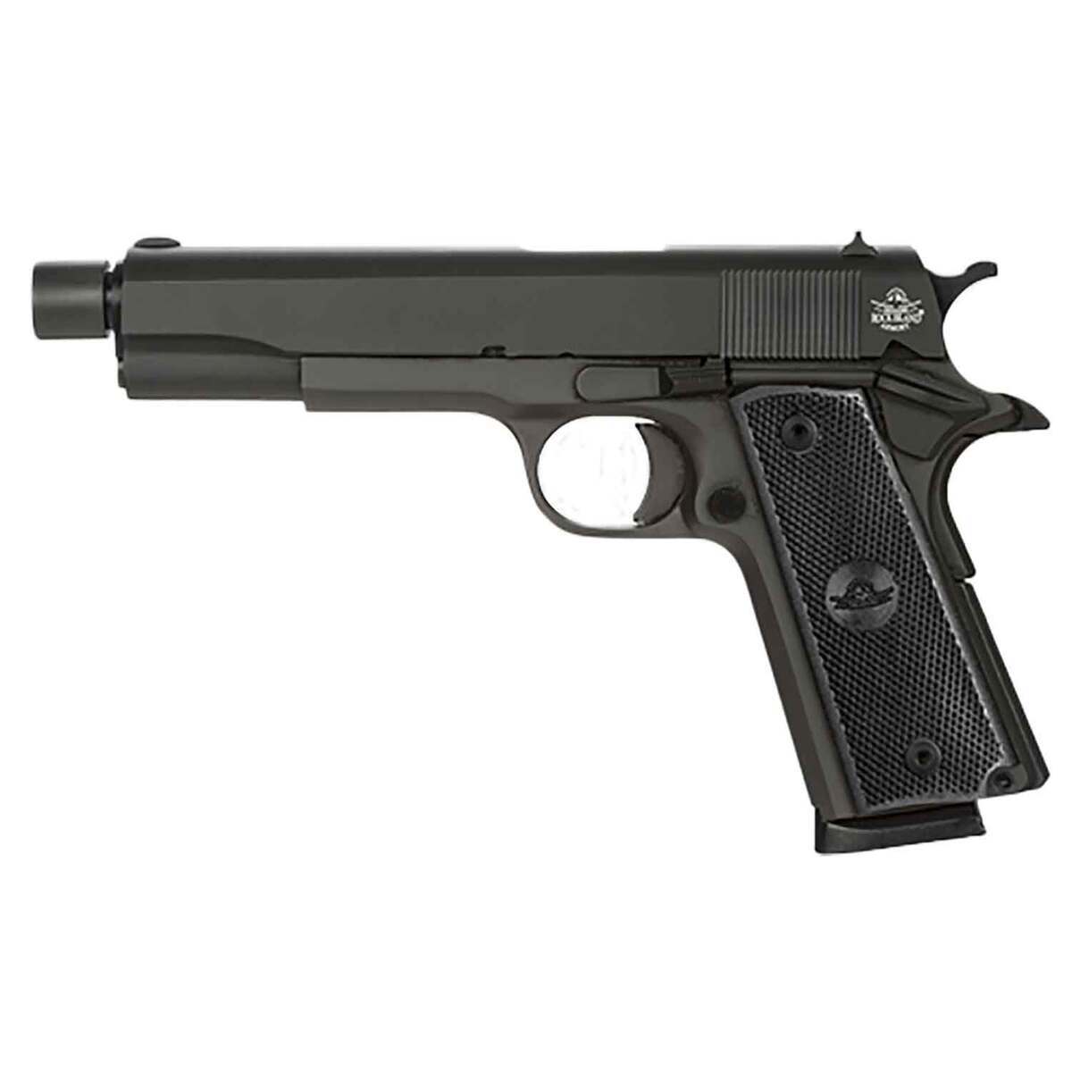 Rock Island Armory M1911 GI Standard FS 45 Auto (ACP) 5in Parkerized Pistol - 8+1 Rounds - Image 2