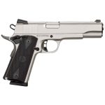 Rock Island Armory Rock Standard 45 Auto (ACP) 5in Nickel Pistol - 8+1 Rounds