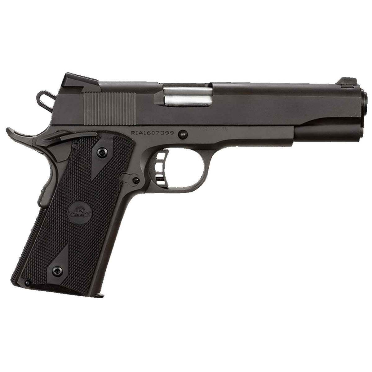 Rock Island Armory Rock Standard 45 Auto (ACP) 5in Nickel Pistol - 8+1 Rounds - Image 3