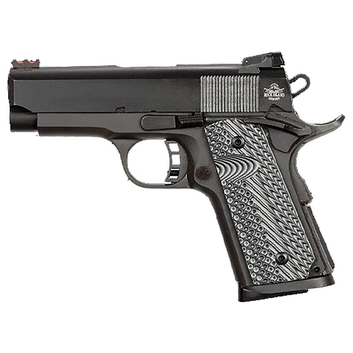 Rock Island Armory Rock Ultra CS 45 Auto (ACP) 3.5in Black Parkerized Pistol - 7+1 Rounds - Image 2