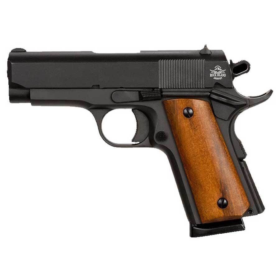 Rock Island M1911 GI Standard 45 Auto (ACP) 3.5in Black Pistol - 7+1 Rounds - California Compliant - Image 2