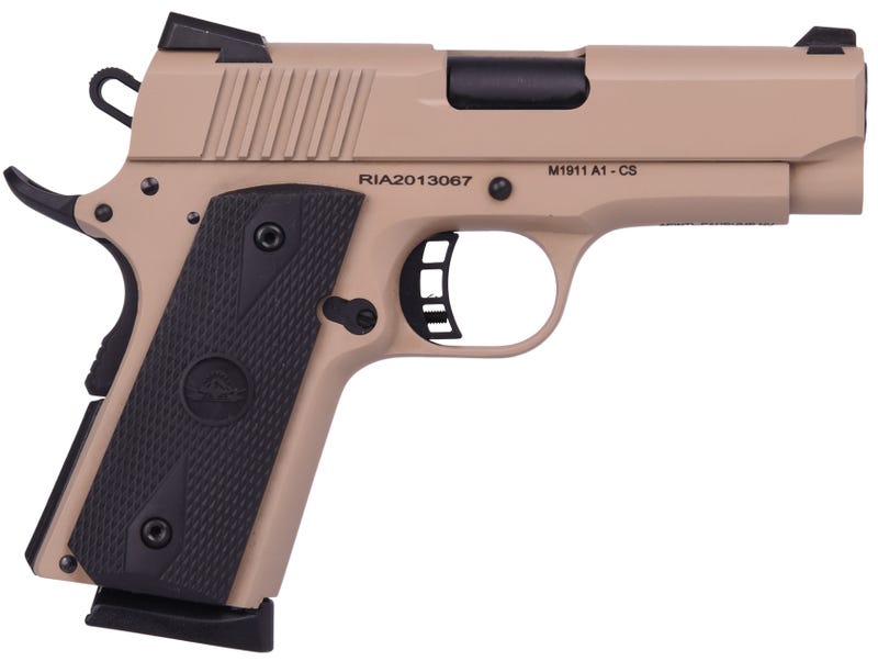 Rock Island Armory M1911 CS Flat Dark Earth .45 ACP 3.5" Barrel 7-Rounds