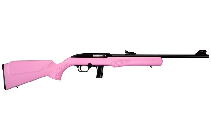 Braztech/Rossi RS22 Pink .22 LR 18" Barrel 10-Rounds
