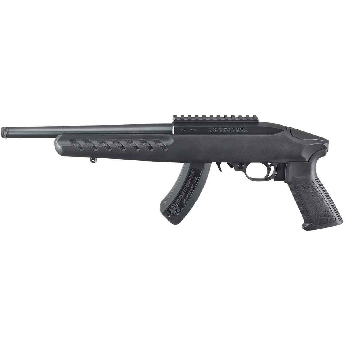 Ruger 22 Charger 22 Long Rifle 10in Black Modern Sporting Pistol - 15+1 Rounds - Image 2