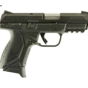 Ruger American Compact 45 Auto (ACP) +P 3.75in Black Pistol - 10+1 Rounds
