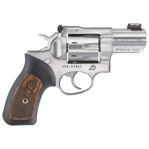 Ruger GP100 357 Magnum 2.5in Stainless Revolver - 7 Rounds