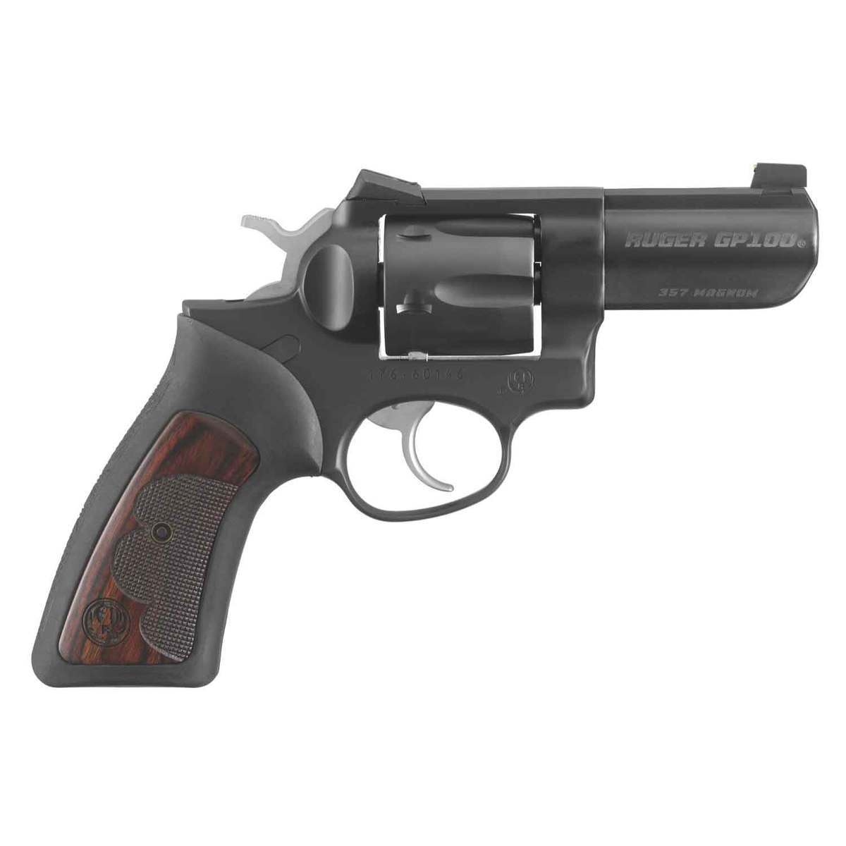 Ruger GP100 357 Magnum 3in Blued Revolver - 6 Rounds