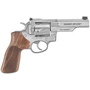 Ruger GP100 Match Champion Adjustable Sights 357 Magnum 4.2in Stainless Revolver - 6 Rounds