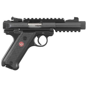 Ruger Mark IV Tactical 22 Long Rifle 4.4in Blued Pistol - 10+1 Rounds