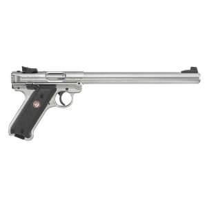 Ruger Mark IV Target 22 Long Rifle 10in Stainless Pistol - 10+1 Rounds