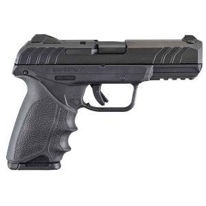 Ruger Security-9 with Hogue Grips 9mm Luger 4in Blued Pistol - 10+1 Rounds