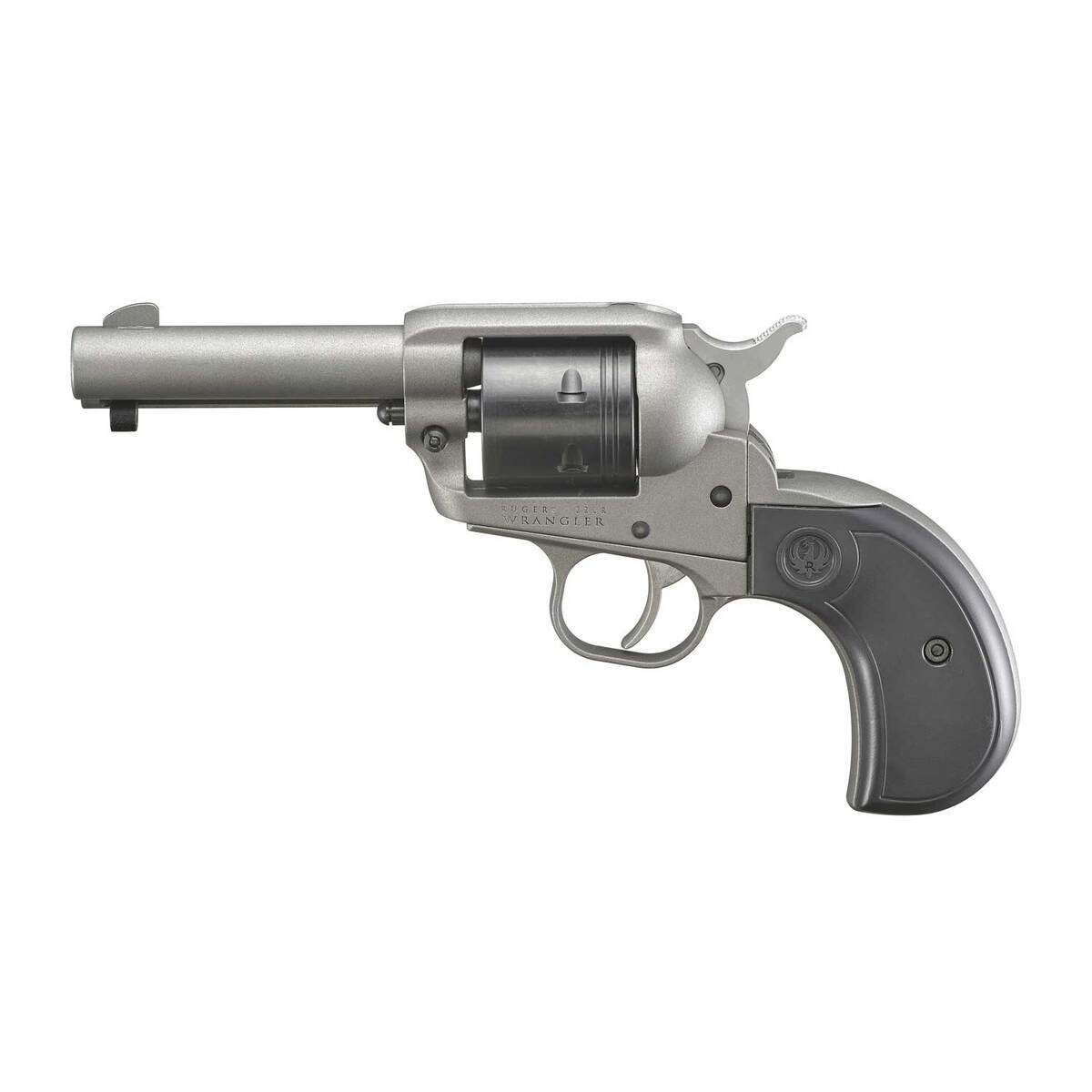 Ruger Wrangler 22LR 3.75in Silver Cerakote Revolver - 6 Rounds - Image 2