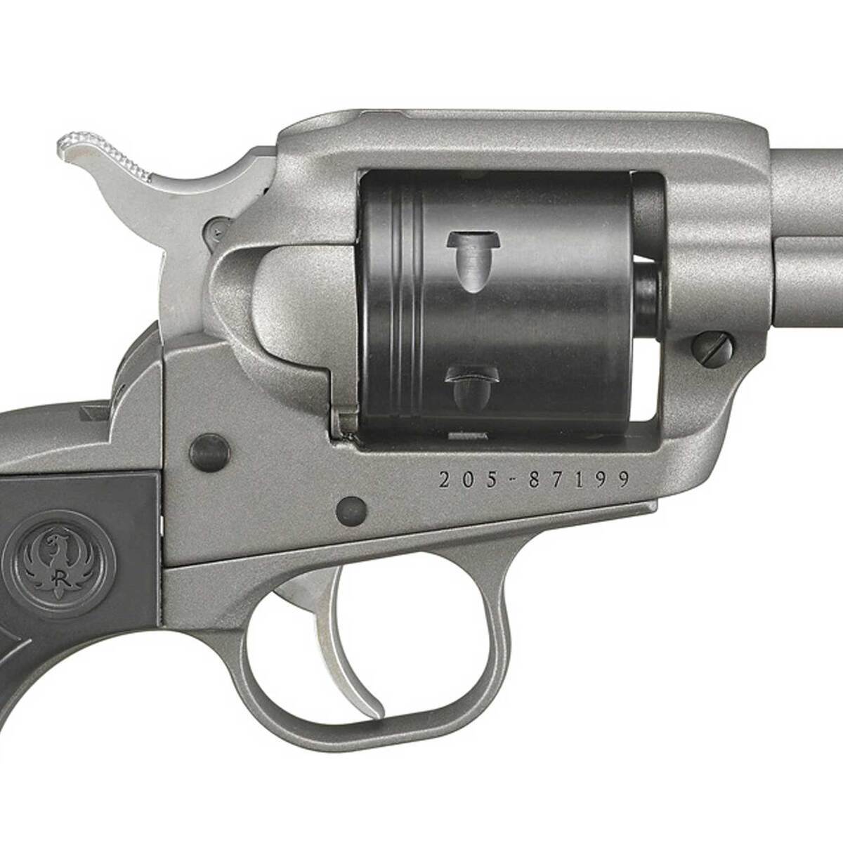 Ruger Wrangler 22LR 3.75in Silver Cerakote Revolver - 6 Rounds - Image 3