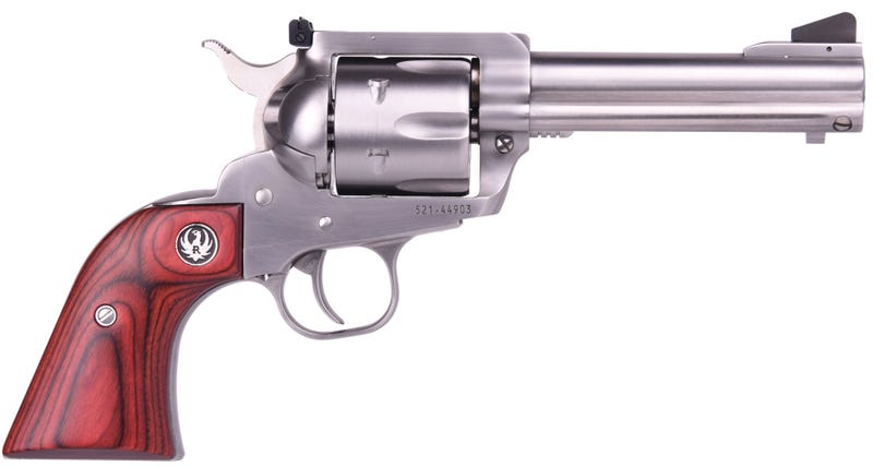 Ruger Blackhawk Flattop Stainless .357 Mag / 9mm 4.625" Barrel 6-Rounds