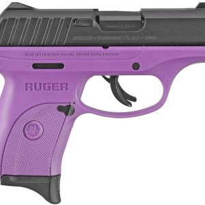 Ruger EC9s Purple 9mm 3.1" Barrel 7-Rounds Fixed Sights