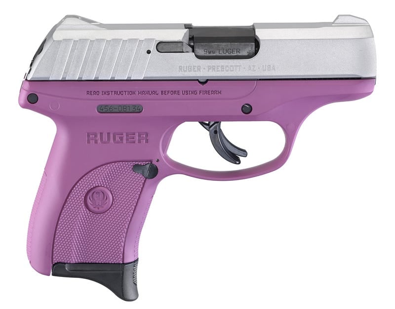 Ruger EC9s Purple/Stainless 9mm 3.12" Barrel 7-Rounds