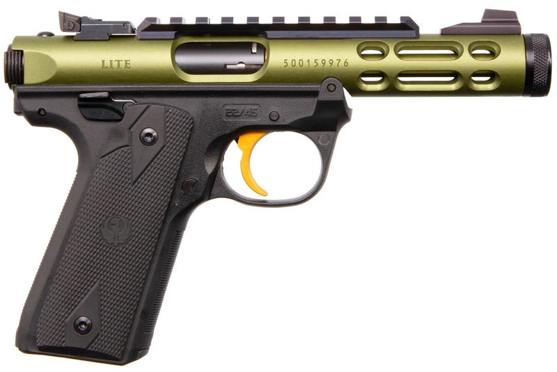 Ruger Mark IV 22/45 Lite OD Green .22 LR 4.4" Barrel 10-Rounds