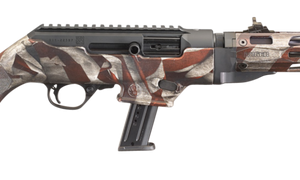 Ruger PC Carbine American Flag 9mm 16.12" Barrel 17-Rounds Adjustable Rear Sight