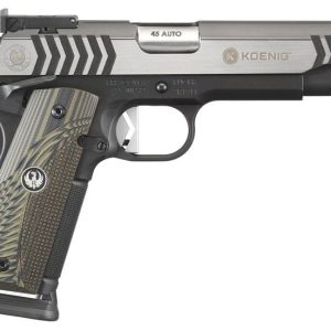 Ruger SR1911 Competition Stainless / Black .45 ACP 5" Barrel 8-Rounds