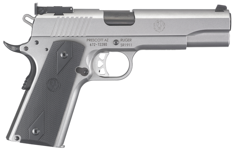 Ruger SR1911 Target Stainless 10mm 5" Barrel 8-Rounds