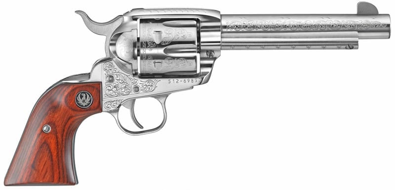 Ruger Vaquero TALO Stainless .45 LC 5.5" Barrel 6-Rounds Wood Grips Ruger Vaquero TALO Stainless .45 LC 5.5" Barrel 6-Rounds Wood Grips - HANDGUNS - Miami Shooters Supply